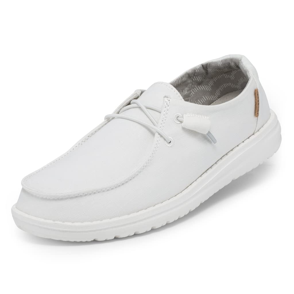 Hey Dude Wendy - Women's White Shoe Deals Outlet