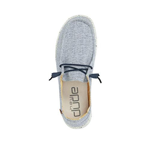 Hey Dude Wendy - Women's Wendy White Blue Shoe Deals Outlet