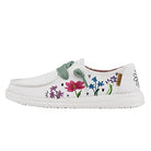 Hey Dude Wendy - Women's Doodle White Shoe Deals Outlet