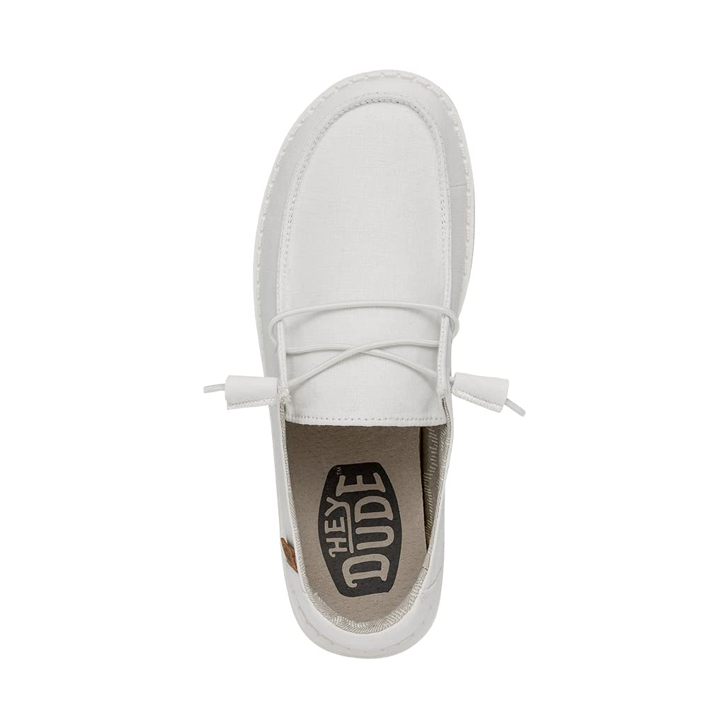 Hey Dude Wendy - Women's White Shoe Deals Outlet