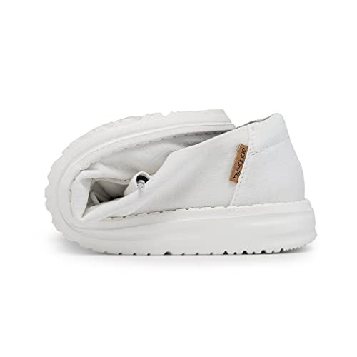 Hey Dude Wendy - Women's White Shoe Deals Outlet