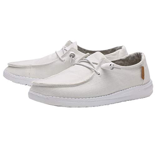 Hey Dude Wendy - Women's White Shoe Deals Outlet