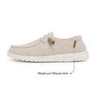 Hey Dude Wendy - Women's Wendy White Nut Shoe Deals Outlet
