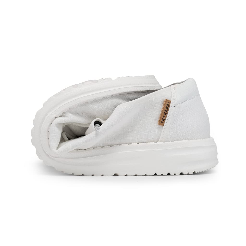 Hey Dude Wendy - Women's White Shoe Deals Outlet