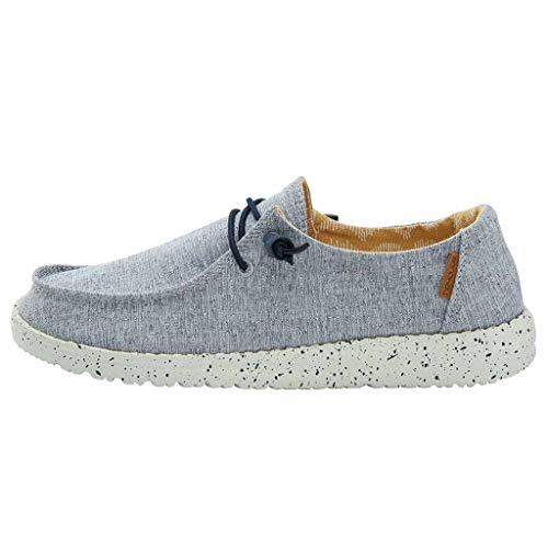 Hey Dude Wendy - Women's Wendy White Blue Shoe Deals Outlet