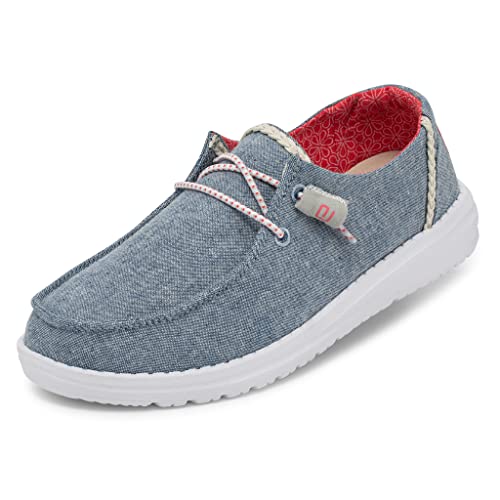 Hey Dude Wendy - Women's Braid Indigo Shoe Deals Outlet