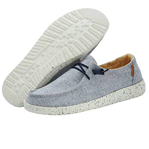 Hey Dude Wendy - Women's Wendy White Blue Shoe Deals Outlet