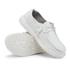 Hey Dude Wendy - Women's White Shoe Deals Outlet