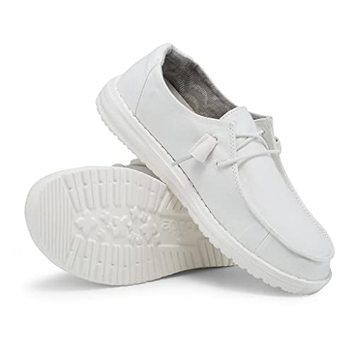 Hey Dude Wendy - Women's White Shoe Deals Outlet