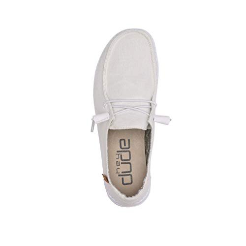 Hey Dude Wendy - Women's White Shoe Deals Outlet