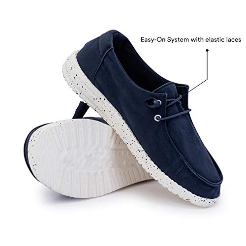 Hey Dude Wendy - Women's Navy Shoe Deals Outlet