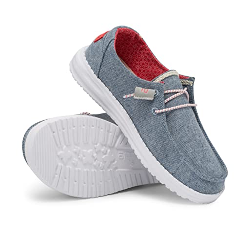 Hey Dude Wendy - Women's Braid Indigo Shoe Deals Outlet