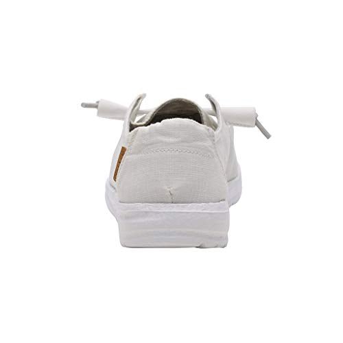 Hey Dude Wendy - Women's White Shoe Deals Outlet