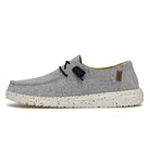Hey Dude Wendy - Women's White Blue 2 Shoe Deals Outlet