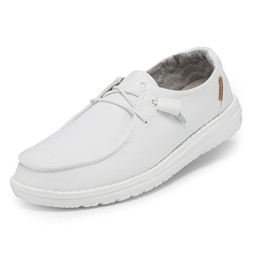 Hey Dude Wendy - Women's White Shoe Deals Outlet