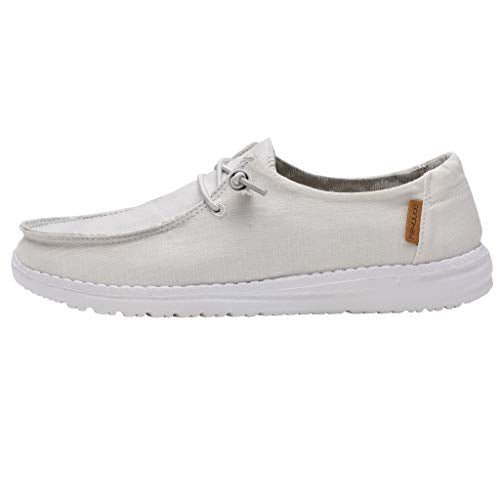 Hey Dude Wendy - Women's White Shoe Deals Outlet