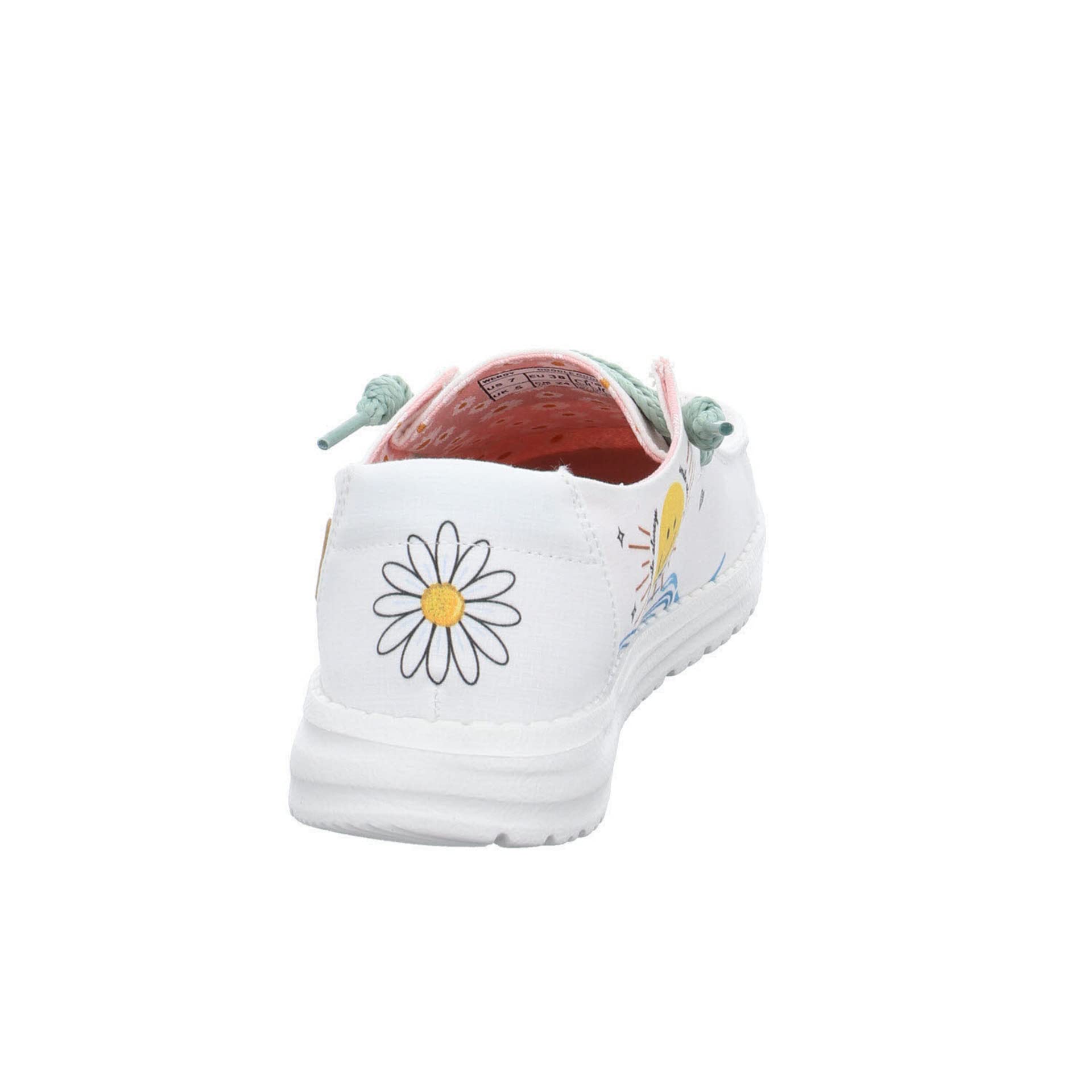 Hey Dude Wendy - Women's Doodle White Shoe Deals Outlet