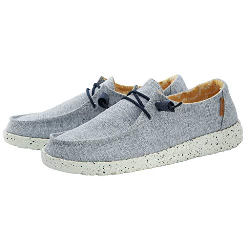 Hey Dude Wendy - Women's Wendy White Blue Shoe Deals Outlet