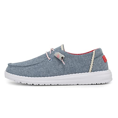 Hey Dude Wendy - Women's Braid Indigo Shoe Deals Outlet