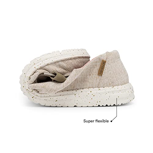 Hey Dude Wendy - Women's Wendy White Nut Shoe Deals Outlet