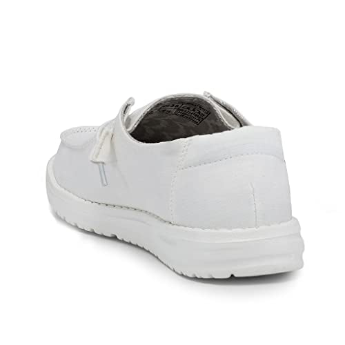 Hey Dude Wendy - Women's White Shoe Deals Outlet