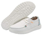 Hey Dude Wendy - Women's White/Crochet Shoe Deals Outlet