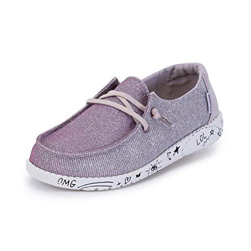 Hey Dude Wendy Youth - Girls Disco Pink Shoe Deals Outlet