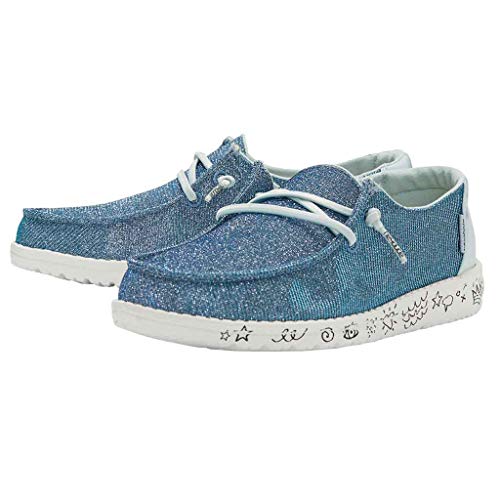 Hey Dude Wendy Youth - Girls Disco Azur Shoe Deals Outlet