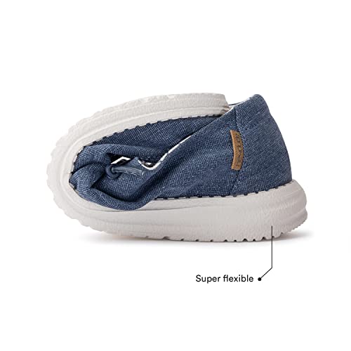 Hey Dude Wendy Youth - Girls Sparkling Denim Shoe Deals Outlet