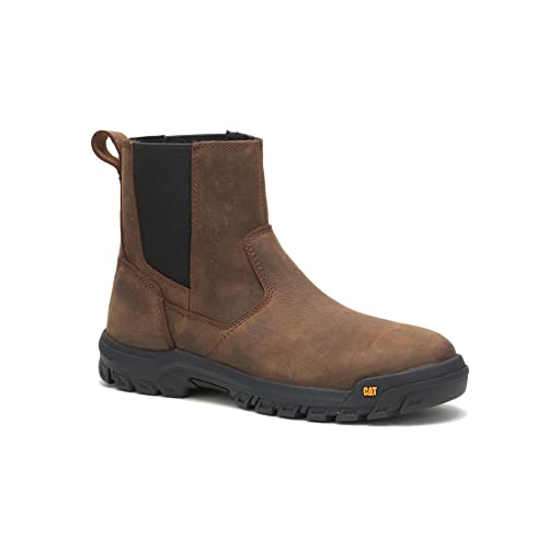 Caterpillar Wheelbase Steel - Toe Boots - Men's Clay Shoe Deals Outlet