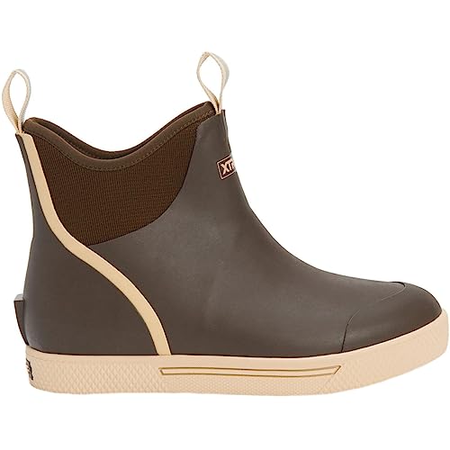 XTRATUF Wheelhouse 6 - Inch Ankle Deck Boot - Men's Brown Shoe Deals Outlet