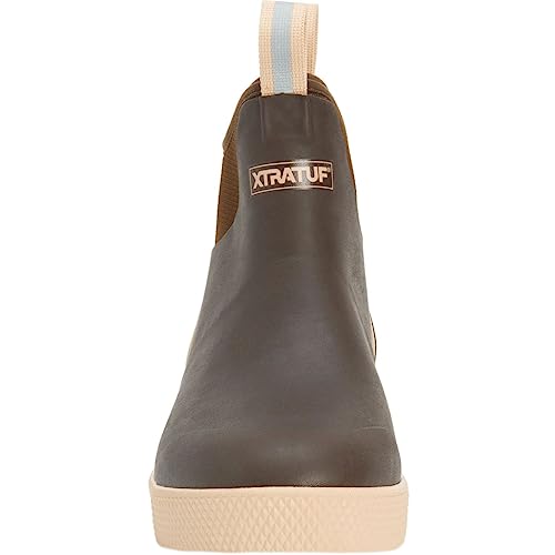 XTRATUF Wheelhouse 6 - Inch Ankle Deck Boot - Men's Brown Shoe Deals Outlet