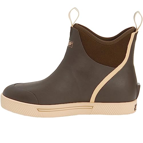 XTRATUF Wheelhouse 6 - Inch Ankle Deck Boot - Men's Brown Shoe Deals Outlet