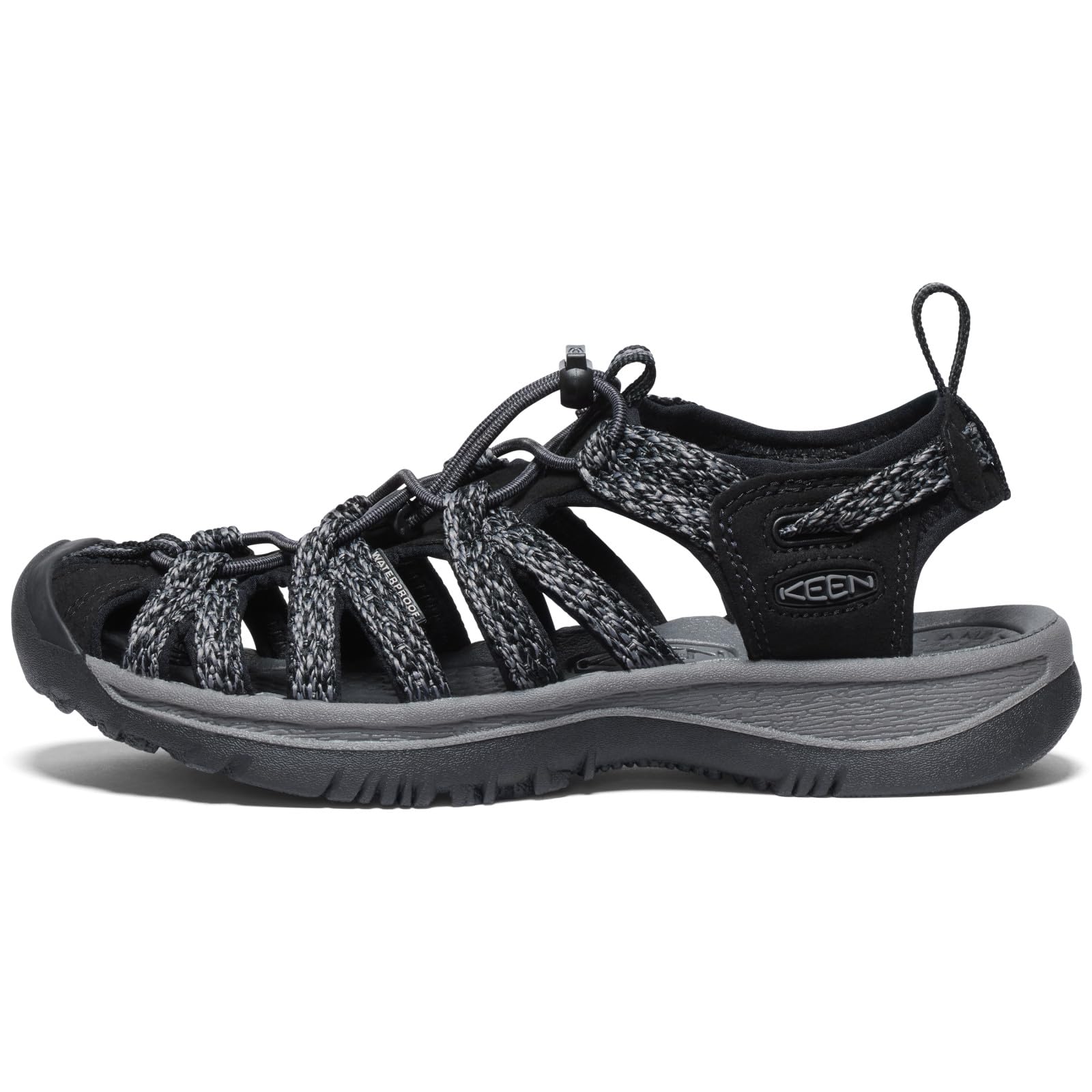 KEEN Whisper - Women's Black/Steel Grey Shoe Deals Outlet
