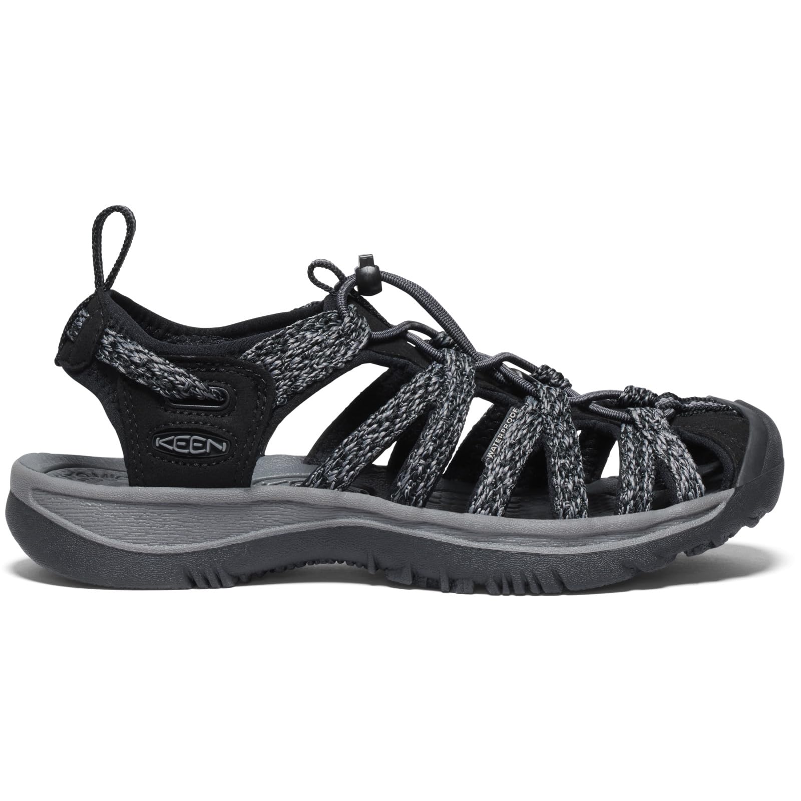 KEEN Whisper - Women's Black/Steel Grey Shoe Deals Outlet