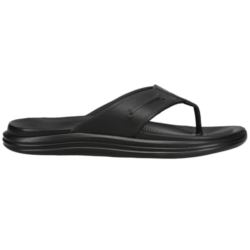 Sperry Windward Float Thong - Men's Black Shoe Deals Outlet