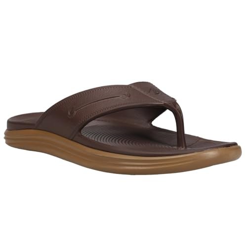 Sperry Windward Float Thong - Men's Brown/Gum Shoe Deals Outlet