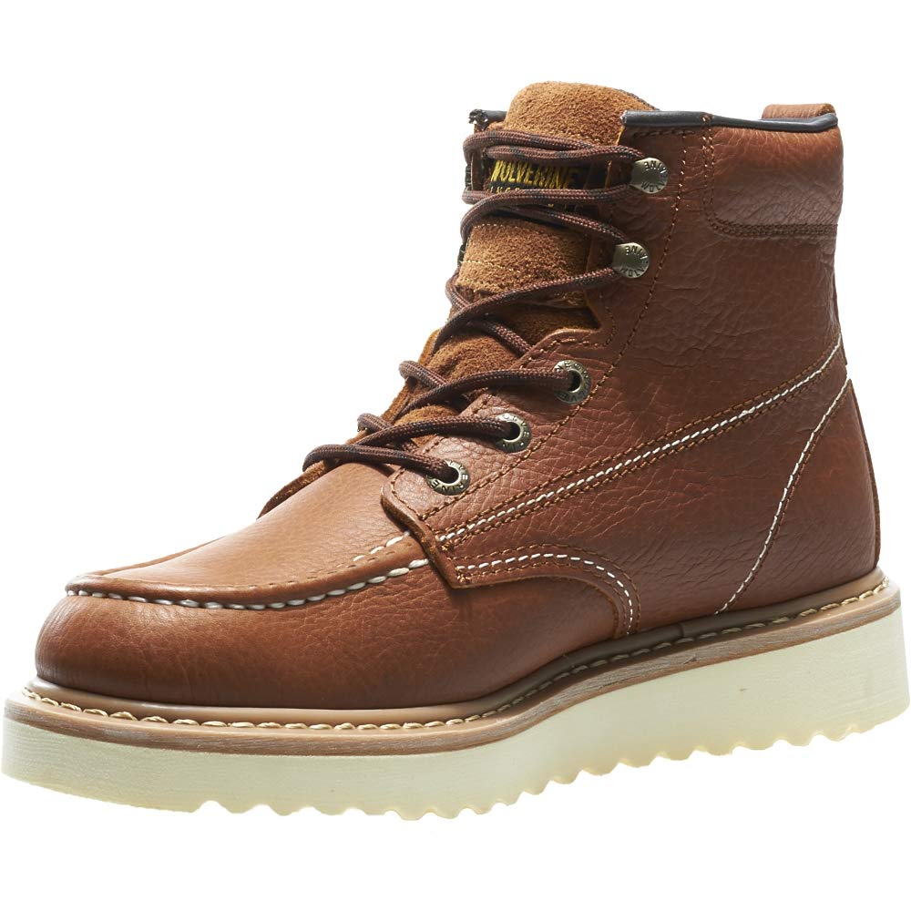 Wolverine Work Wedge - Men's Honey Shoe Deals Outlet