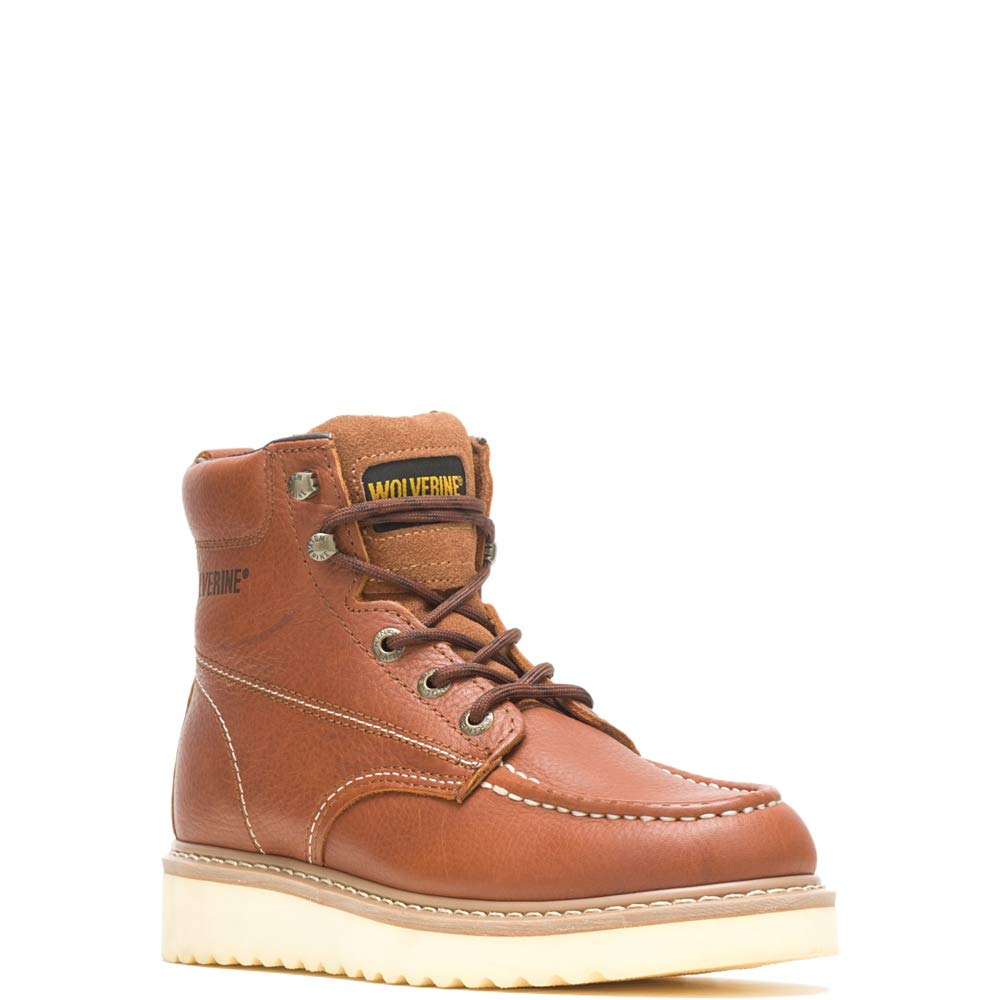 Wolverine Work Wedge - Men's Honey Shoe Deals Outlet