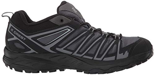 Salomon X Crest GTX - Men's Magnet/Black/Quiet Shade Shoe Deals Outlet