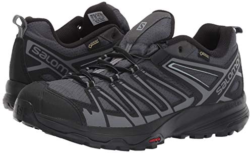 Salomon X Crest GTX - Men's Magnet/Black/Quiet Shade Shoe Deals Outlet