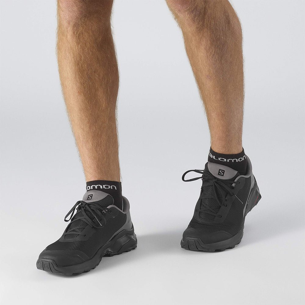 Salomon X Reveal - Men's Black/Black/Quiet Shade Shoe Deals Outlet