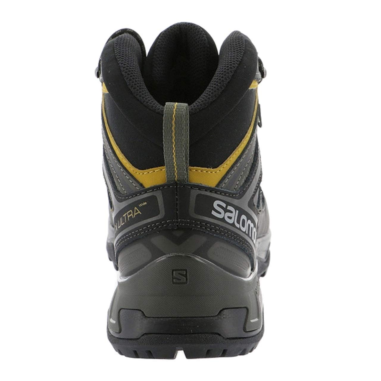 Salomon X Ultra 3 GTX - Men's Castor Gray/Black/Green Sulphur Shoe Deals Outlet