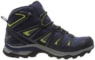 Salomon X Ultra 3 Mid GTX - Women's Crown Blue/Evening Blue/Sunny Lime Shoe Deals Outlet