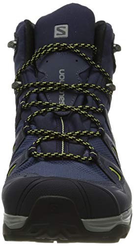 Salomon X Ultra 3 Mid GTX - Women's Crown Blue/Evening Blue/Sunny Lime Shoe Deals Outlet