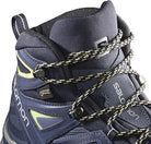 Salomon X Ultra 3 Mid GTX - Women's Crown Blue/Evening Blue/Sunny Lime Shoe Deals Outlet