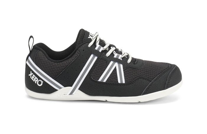 Xero Shoes Prio Running and Fitness Shoe Black / White 6.5 M 818403026547 Shoe Deals Outlet
