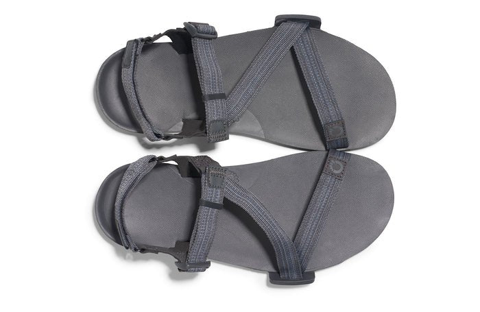Xero Shoes Z - Trail EV - Trail Hiking, Running, and Recovery Sandal Steel Gray / Asphalt 10 M 840187697354 Shoe Deals Outlet