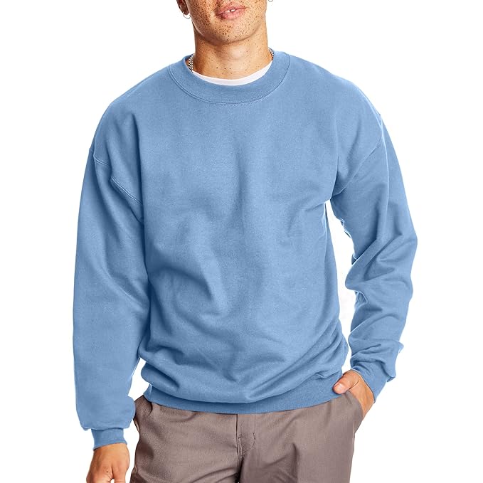 Hanes Crewneck Fleece Sweatshirt - Men's