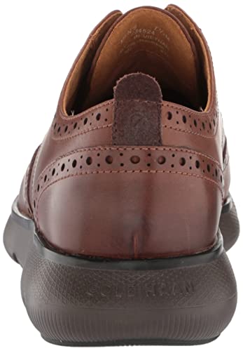 Cole Haan ZeroGrand Omni Wingtip Oxford Derby - Men's Earthen/Java Shoe Deals Outlet
